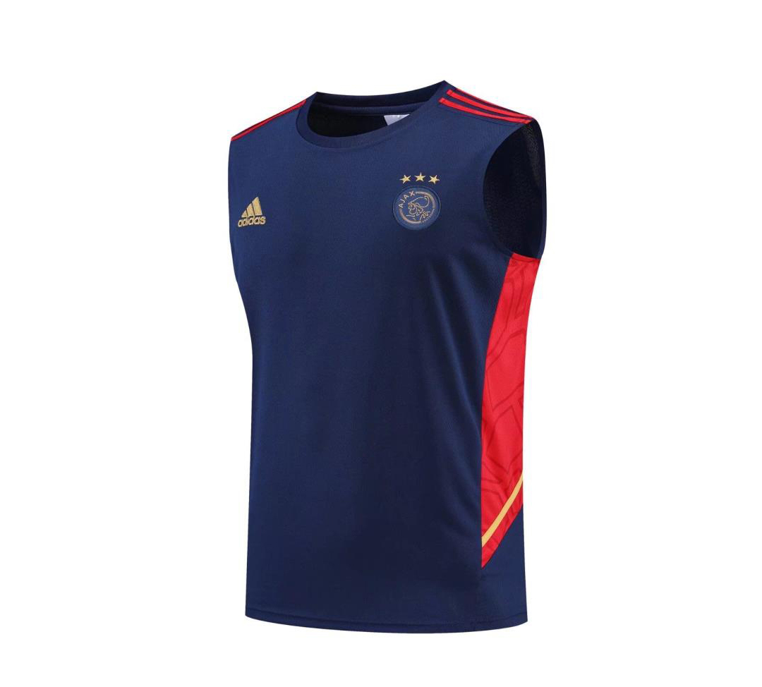 AAA Quality Ajax 22/23 Navy Blue/Red Vest Jersey